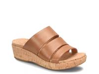 Menzie Wedge Sandal Dark Brown view