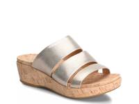 Menzie Wedge Sandal Gold Metallic view