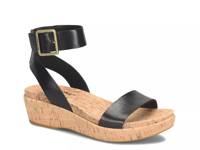 Mullica Wedge Sandal Black view