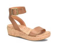 Mullica Wedge Sandal Dark Brown view