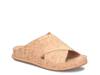 Tutsi Cross Band Sandal Gold view