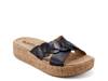 Scotti Wedge Sandal Black view