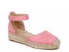 Wren Espadrille Wedge Sandal Flamingo Pink view