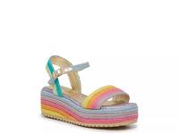 Cleo Wedge Sandal - Kids' Multicolor view