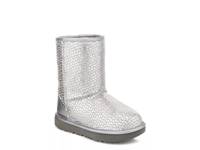 Classic II Bootie - Kids' Silver Metallic view