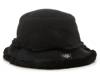 Sheepskin Bucket Hat Black view