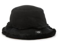 Sheepskin Bucket Hat Black view