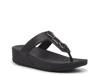 Hallye Wedge Sandal Black view