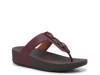 Hallye Wedge Sandal Plum view