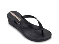 Selfie Wedge Sandal Black view