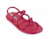 Meu Sol Sandal Dark Pink/Green view