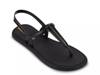 Glossy Sandal Black view