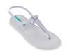 Glossy Sandal White Glitter view