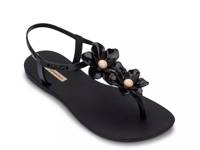 Duo Flowers Sandal Black/Beige view