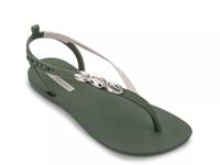 Salty II Sandal Green/Silver view