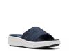 Drift Petal Wedge Sandal Navy view