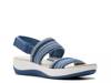 Cloudsteppers Arla Stroll Wedge Sandal Blue Multicolor view
