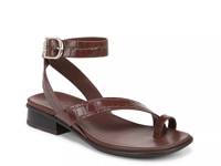 Birch Sandal Cappuccino Croc Print Synthetic view