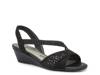 Giavanna Wedge Sandal Black view