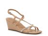 Sassy Wedge Sandal Beige Patent view