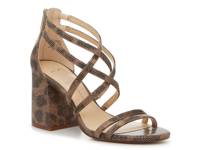 Rasima Sandal Brown & Black Leopard Print view