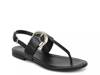 Taylor Sandal Black Leather view