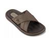 Fiji IV Slide Sandal Dark Brown view