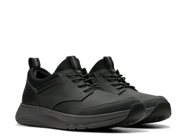 NWT (BB) Clarks Men’s Motion Trek EZ Oxford Grey Leather Size 9 Clarks Motion Trek Ez Oxford - Free Shipping | DSW main image 4