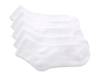 Athletic Cushioned Performance Women's Quarter Crew Socks - 5 Pack White view
