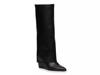 Evander Wide Calf Foldover Boot Black view