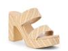 Gem Platform Sandal Tan view