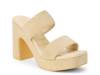 Gem Platform Sandal Beige view