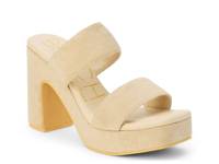Gem Platform Sandal Beige view