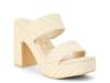 Gem Platform Sandal White view