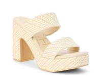 Gem Platform Sandal White view