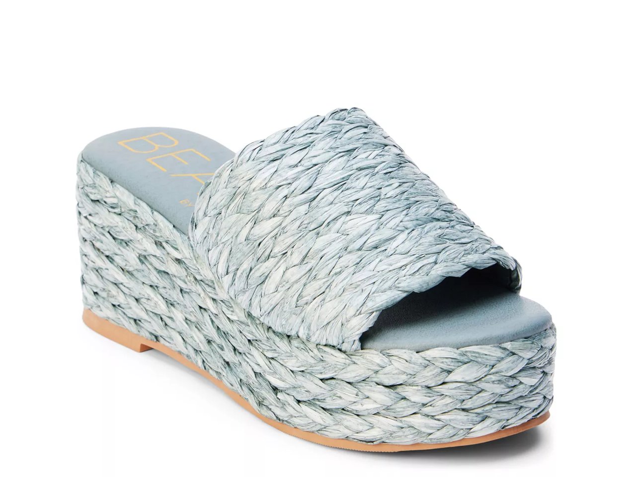 Peony Wedge Sandal