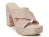 Caravan Platform Sandal Taupe view
