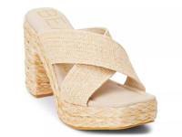 Caravan Platform Sandal Natural Beige view