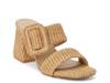 Lucy Sandal Cognac/Beige Raffia view