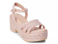Mykonos Platform Sandal Blush Multicolor view