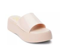 Solar Platform Sandal Tan view