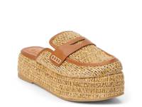 Wren Platform Mule Natural Raffia view