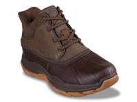Slip-Ins Waterproof Relaxed Fit Respected Ivar Boot - Men's Dark Brown view