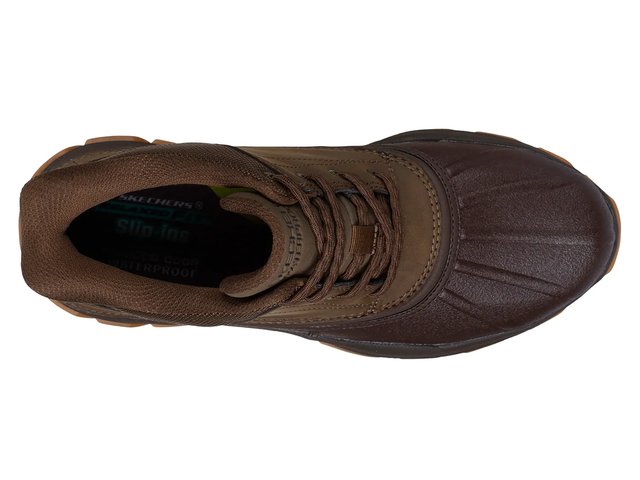 Skechers Slip-Ins Waterproof Relaxed Fit Respected Ivar Boot  display picture 2