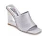 Fuego Wedge Sandal Silver Metallic view
