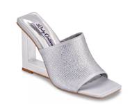 Fuego Wedge Sandal Silver Metallic view