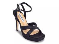 Daisy Platform Sandal Black view