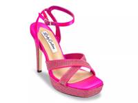 Daisy Platform Sandal Fuchsia view