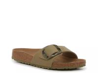 Madrid Vegan Big Buckle Sandal - Women's Dark Green view