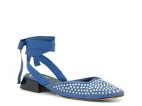 Kayla Flat Blue Denim view